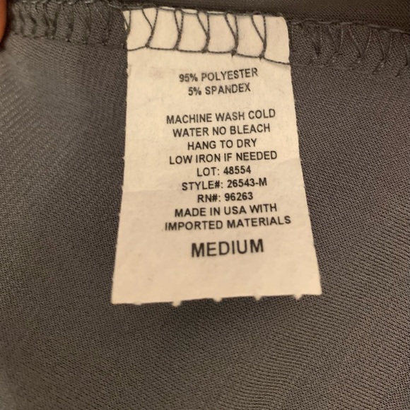 Scoop neck 3/4 length sleeve top. NWT - Picture 5 of 5